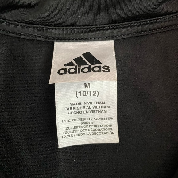 Adidas Big Boys Jacket Size M (10/12) - Picture 5 of 6